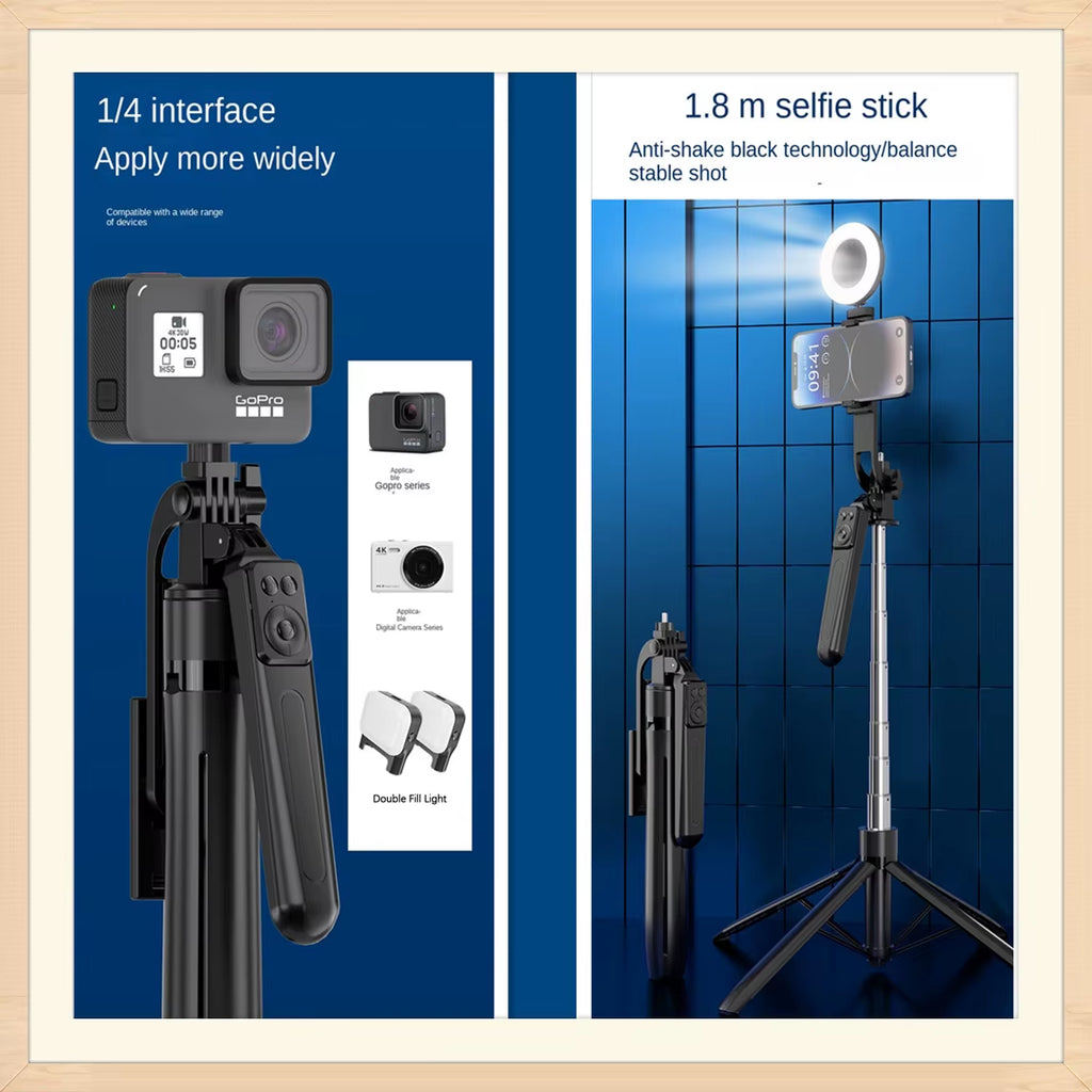 New Tripod for Smartphone Camera,Tripods Stand with Bluetooth Shutter,Wireless Selfie Stick Brackets with Phone Holder