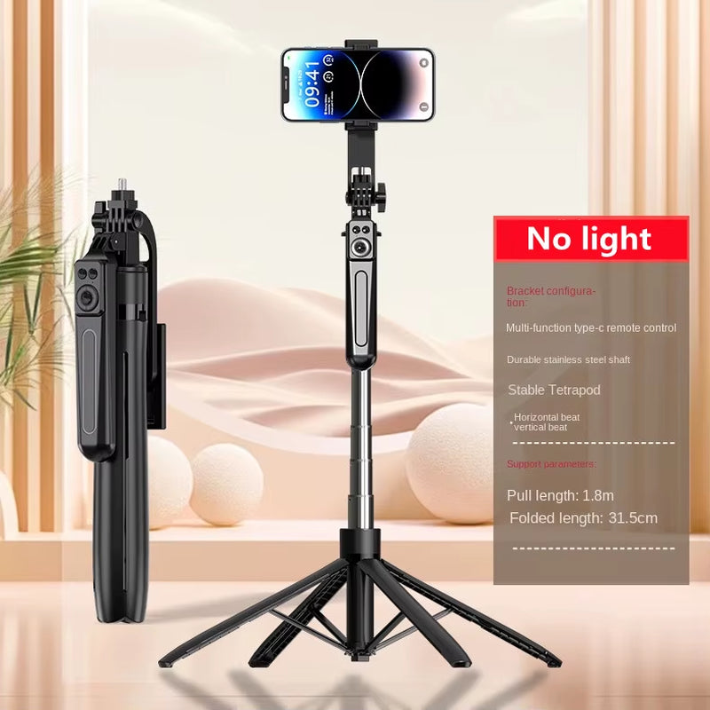 New Tripod for Smartphone Camera,Tripods Stand with Bluetooth Shutter,Wireless Selfie Stick Brackets with Phone Holder